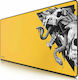 CSL Titanwolf Gaming Mouse Pad XXL 900mm Yellow