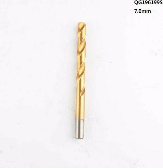 Finder Set of 5 Drills Titanium with Cylindrical Shank for Metal