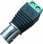 Tele CCTV Connector BNC Θηλυκό σε Κλέμμα AA-013