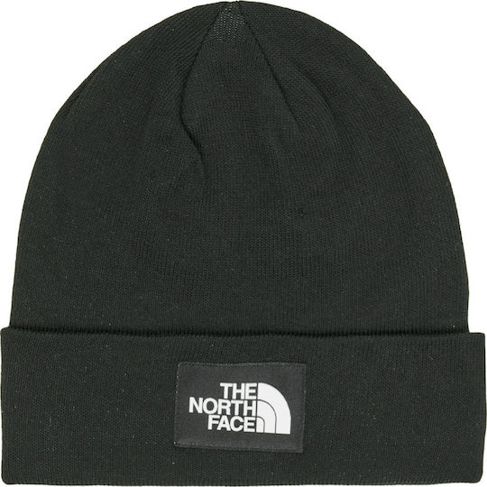 Dock Worker Recycled Beanie Unisex Σκούφος Πλεκτός σε Μαύρο χρώμα