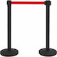 vidaXL Gürtel Rot 2mx93cm 51161