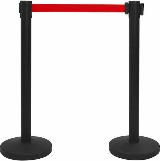 vidaXL Gürtel Rot 2mx93cm 51161