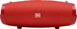 T&G Bluetooth-Lautsprecher 10W mit Radio Rot