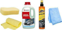 Σετ Πλυσίματος & Καθαρισμού Αυτοκίνητου 5τμχ Waschset Reinigung für Autos