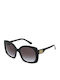 Dolce & Gabbana Women's Sunglasses with Black Plastic Frame and Black Gradient Lens DG4385 501/8G