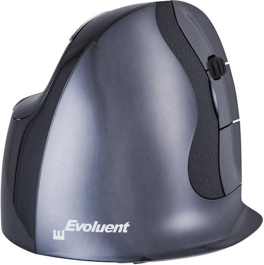 Bakker Elkhuizen Evoluent D Wireless Large Ergonomic Vertical Mouse Gray