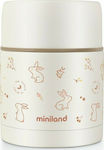 Miniland Baby Food Thermos Bunny Stainless Steel 600ml