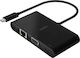 Belkin USB-C Docking Station with HDMI 4K PD Ethernet Black (AVC004BTBK)