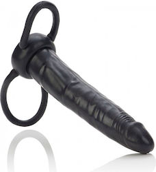 Calexotics Exotic Novelties Accommodator Dual Penetrator με Dildo 15cm σε Μαύρο Χρώμα