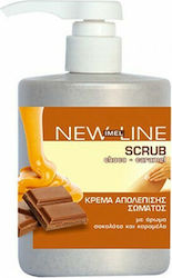 Imel New Line Scrub Σώματος Choco Caramel 500ml