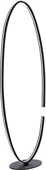 Fan Europe Clarke LED Floor Lamp H133xW42cm. with Warm White Light 3650lm Black