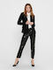 Only Damen Blazer Schwarz