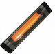 Eurolamp Quartz Wall-Mounted Heater for Bathrooms with Thermostat 2000W