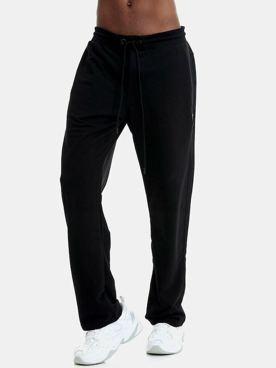 Sweatpants without Elastic Black