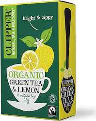 Clipper Organic Lemon Green Tea 20 Φακελάκια
