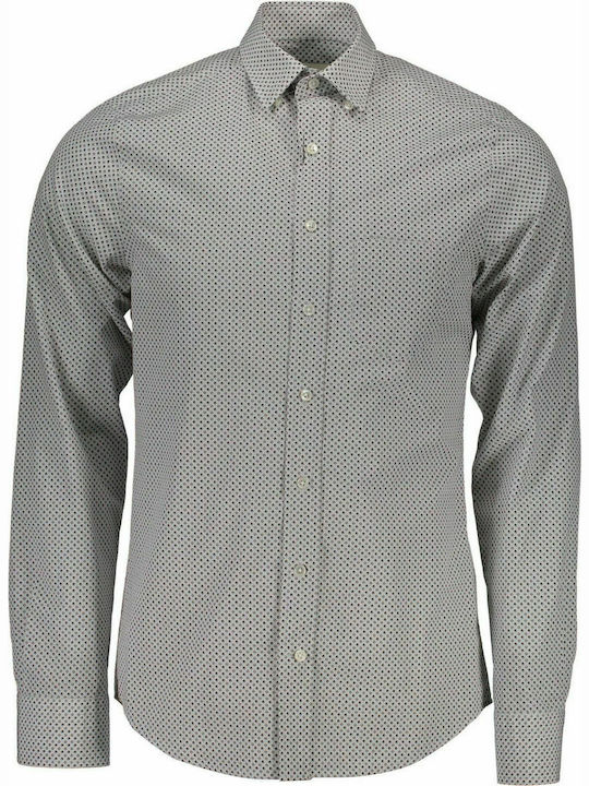 Gant Cotton Shirt Gray