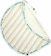 Play&go Outdoor Surf Kids Rug Beige 140x140cm