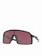 Oakley Sutro Men's Sunglasses with Black Plastic Frame and Red Lens OO9406-20