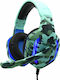 Komc G312 Over Ear Gaming Headset με σύνδεση 2x...