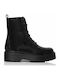 Sante Leather Women's Ankle Boots Black