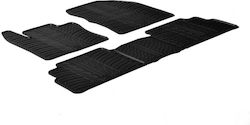 Gledring Set Front and Back 4pcs for Audi A5 2016 Black