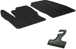 Gledring Set Front and Back 2pcs for Ford Tourneo 2014-2016 Black