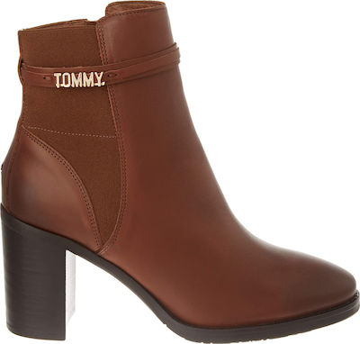 block branding flat boot tommy hilfiger