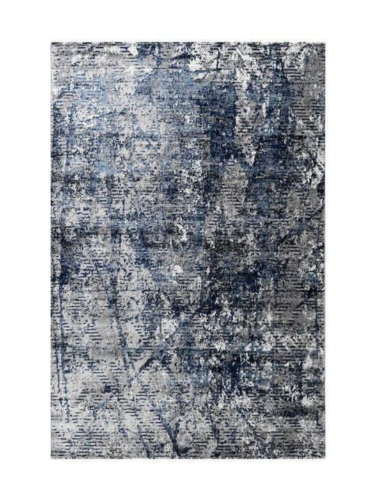 Balsan Rug Rectangular Grey-Blue Focus Navy Light Grey