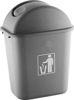 Delta Cleaning Plastic Waste Bin 45lt Gray