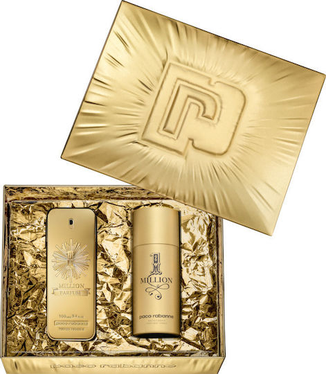 Rabanne 1 Million Men's Fragrance Set with Eau de Parfum 2 Pieces