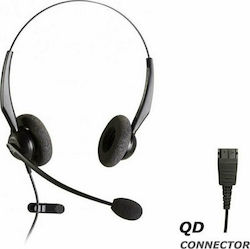 Vbet VT2000 VOIP-Headset Duo mit QD (VT2000NC-D)