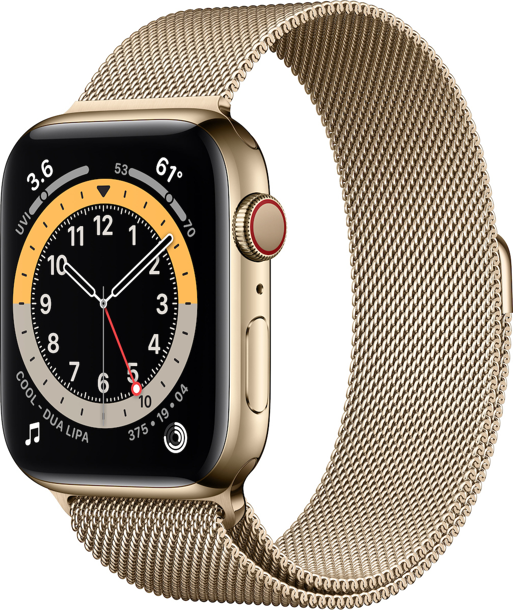 Apple Watch Series 6 Steel Cellular 40mm (Milanese Gold) | Skroutz.gr