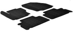 Gledring Set Front and Back 4pcs for Ford Galaxy 2006-2011 Black