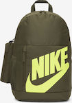 Nike Elemental Σχολική Τσάντα Πλάτης Γυμνασίου - Λυκείου σε Μαύρο χρώμα