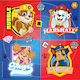 Χαρτοπετσέτες Paw Patrol Bunte 33x33cm. 16Stück