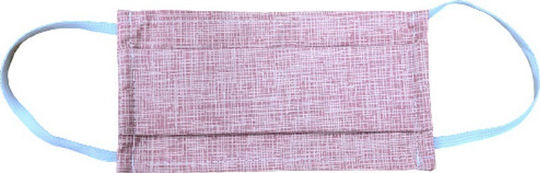 Melinen Cotton Double Face Mask Protective Mask Fabric Pink 2100030129 1pcs