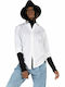 Ralph Lauren Women's Monochrome Long Sleeve Shirt White