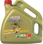 Castrol Power 1 4T Motorcycle Oil for Four-Stroke Engines 10W-40 4lt