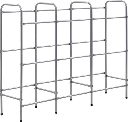 vidaXL Product Display Stand W145xD33xH116cm