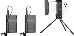 Boya Condenser 3.5mm / USB Type-C Microphone BY-WM4 Pro K6 Lapel for Camera