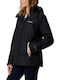 Bugaboo II Fleece Interchange 3 In 1 Women's for Hiking Short Sports Jacket for Winter with Hood Black