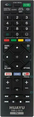 Huayu Compatible Remote Control RM-L1615 for Τηλεοράσεις Sony