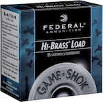 Federal Premium H163 Hi-brass Game Shok 2 3/4'' C16 32gr 25τμχ