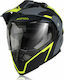 Acerbis Flip FS-606 On-Off Helmet ECE 22.05 1560gr Black/Grey/Fluo