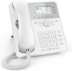 Snom D717 Ενσύρματο Τηλέφωνο IP 6 γραμμών Λευκό