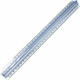 Plastic Transparent Ruler with Handle 30cm Pratell