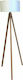 Epiplo-Fos Floor Lamp H151xW40cm. Brown