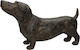 Zaros Decorative Dog Polyresin 31x8x17cm 1pcs