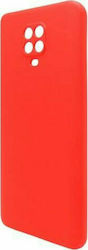 iNOS Liquid Back Cover Silicon Roșu (Redmi Note...
