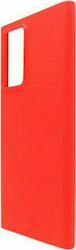 iNOS Liquid Back Cover Σιλικόνης Κόκκινο (Galax...